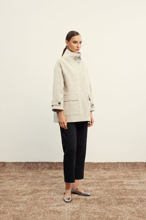 VeNöve Rune Ceket KREM - 1