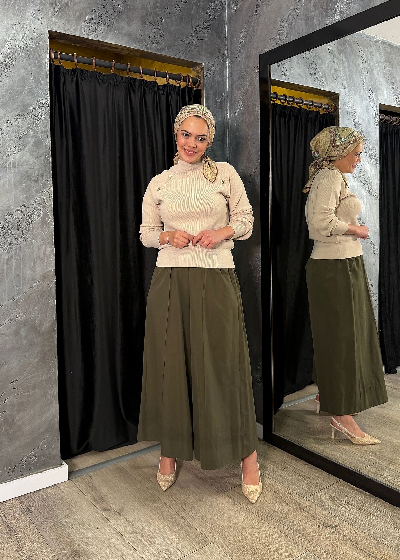 VeNöve Soles Pantolon HAKİ - 1