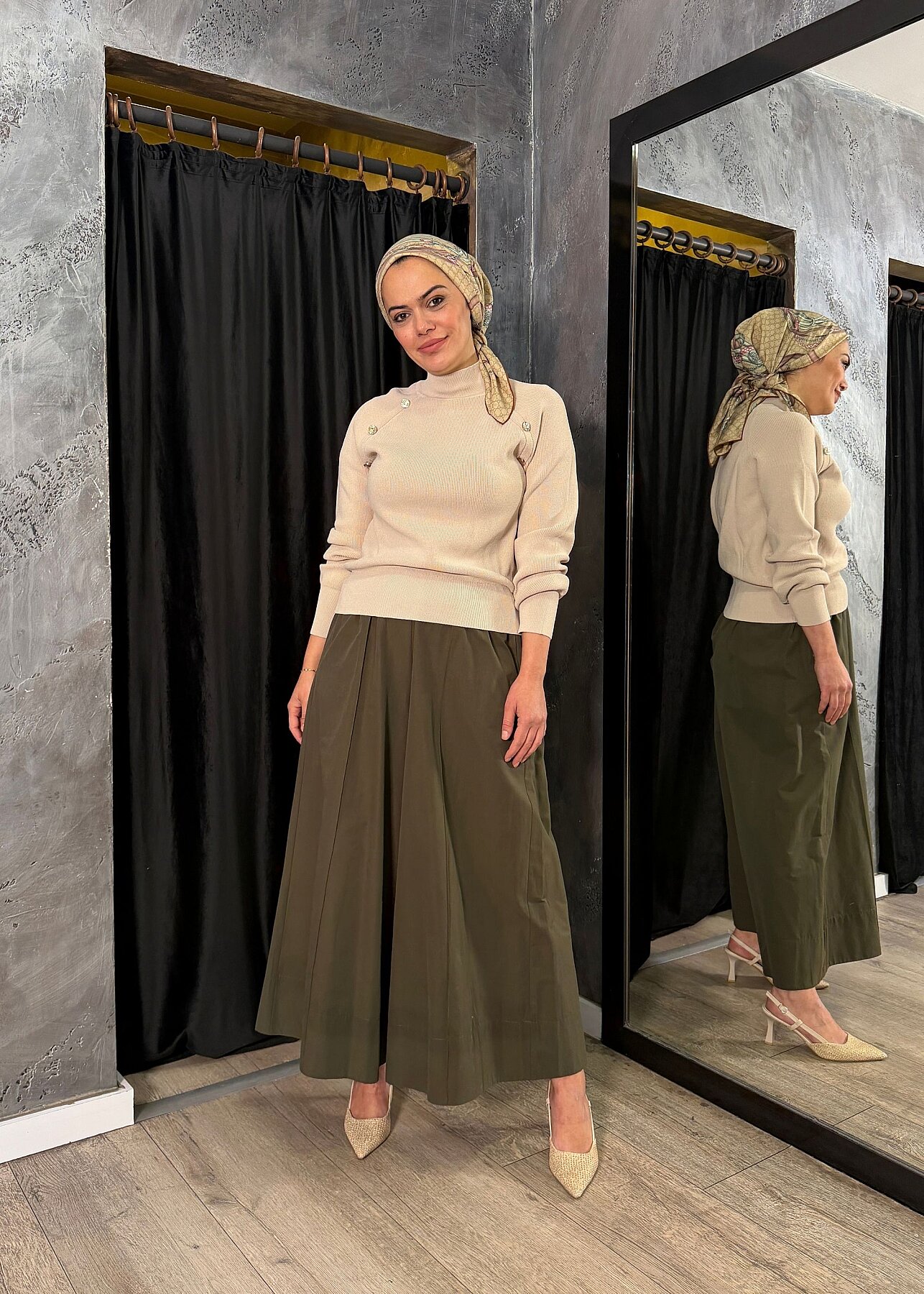 VeNöve Soles Pantolon HAKİ - 2