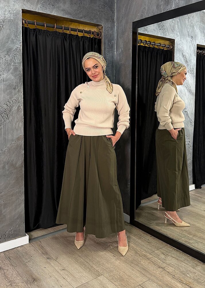 VeNöve Soles Pantolon HAKİ - 3