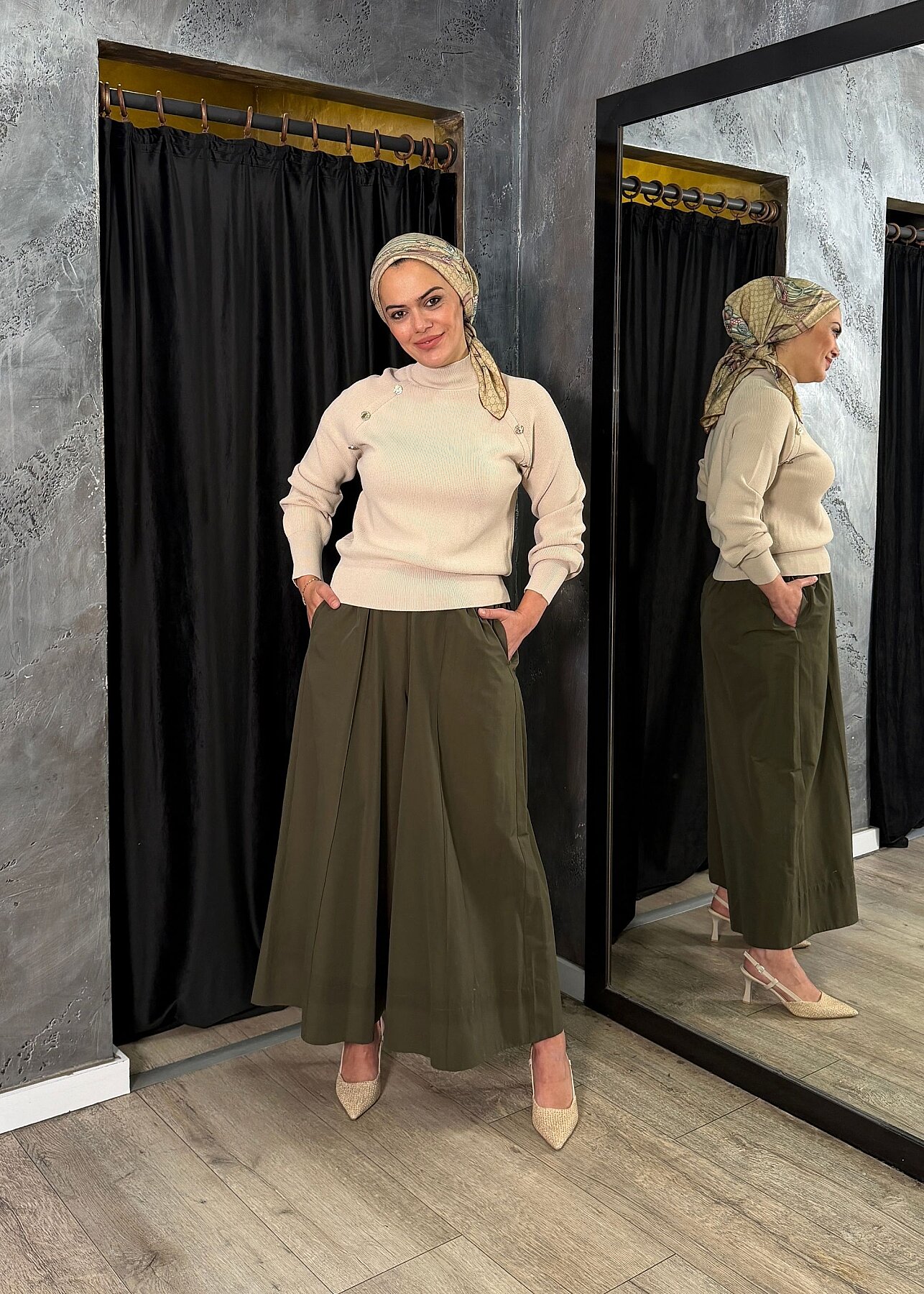 VeNöve Soles Pantolon HAKİ - 3