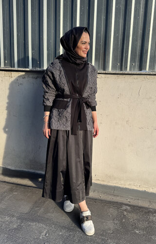 Venöve Uma Etek SİYAH - 5