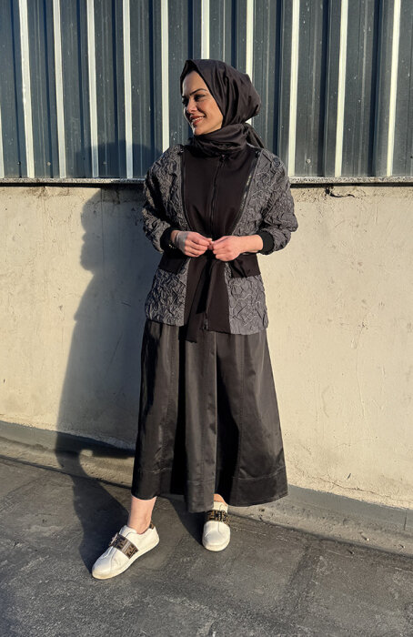 Venöve Uma Etek SİYAH - 6