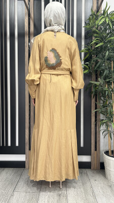 Venöve Wroll Elbise BEJ - 4