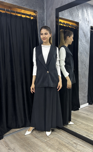 Vuu Kupra Yelek (B53) SİYAH