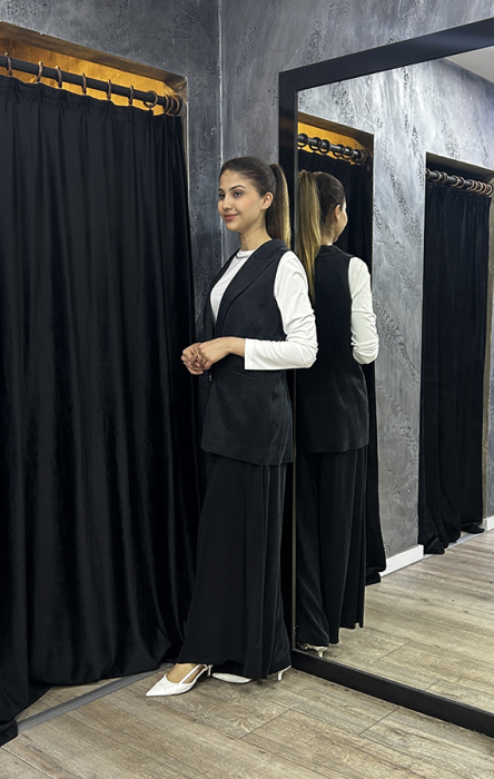 Vuu Kupra Yelek (B53) SİYAH - 3