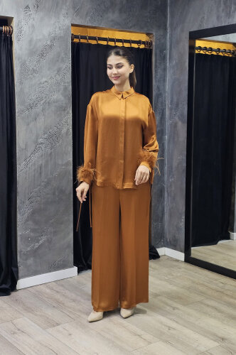 Vuu Otriş Gömlek CAMEL