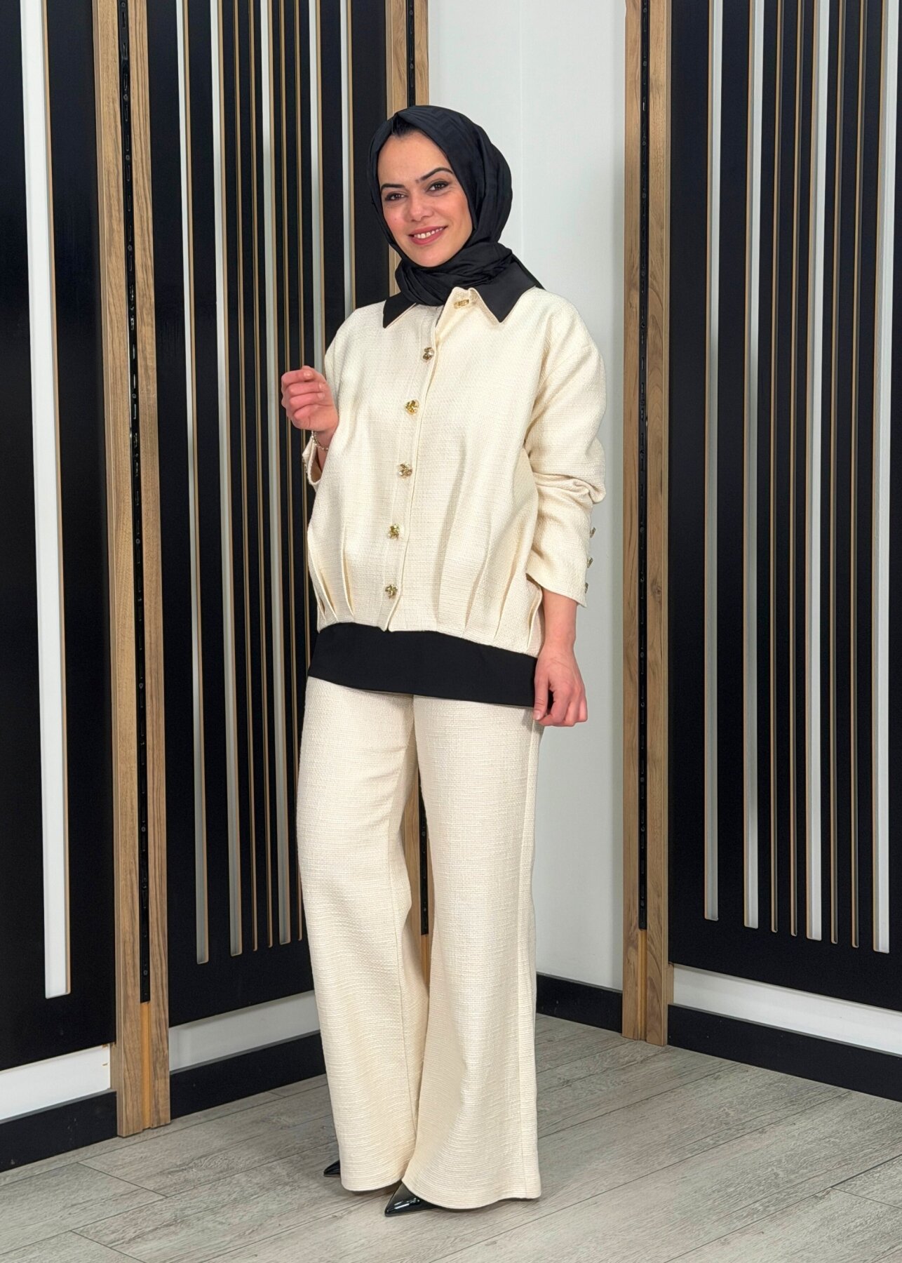 Vuu Tüvit Pantolon EKRU - 2