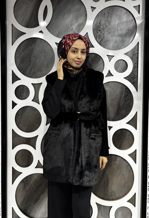 Vuu Vison Yelek SİYAH - 1