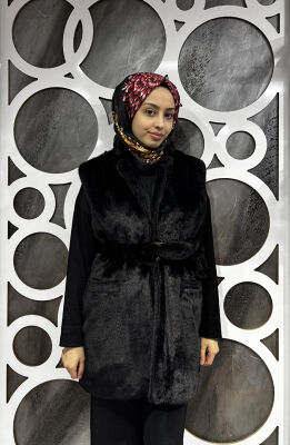 Vuu Vison Yelek SİYAH - 3