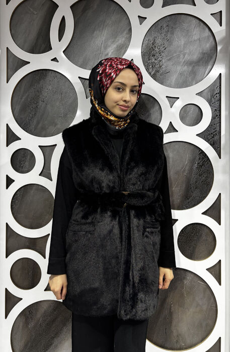 Vuu Vison Yelek SİYAH - 3