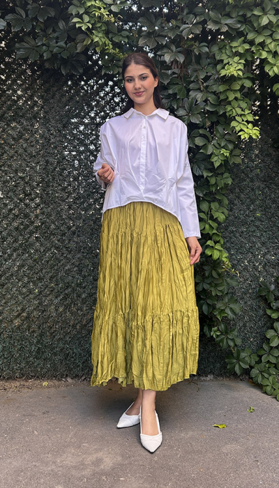 YaQa Cindrella Etek olive - 1