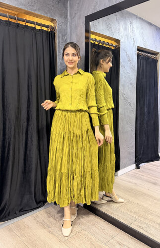 YaQa Cindrella Gömlek olive