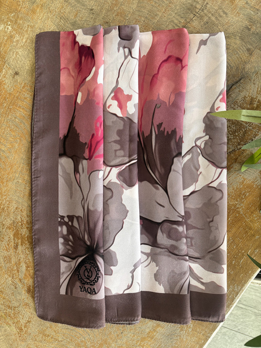 YaQa Flower Premium Şal EFLATUN - 1