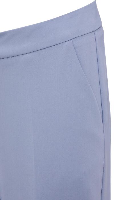 YaQa Gri Bol Paça Pantolon GRİ - 2