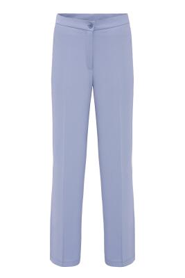 YaQa Gri Bol Paça Pantolon GRİ - 3