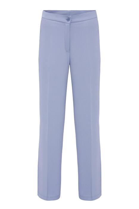 YaQa Gri Bol Paça Pantolon GRİ - 3
