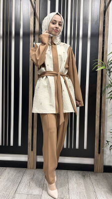 YaQa Livorno Pantolon CAMEL - 1