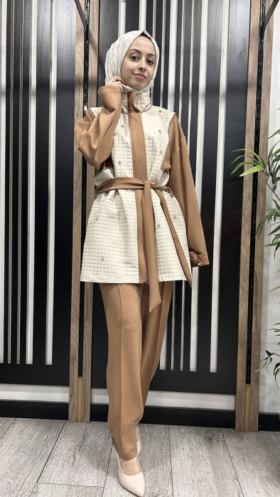YaQa Livorno Pantolon CAMEL - 1