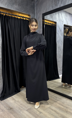 YaQa Meis Elbise SİYAH - 6