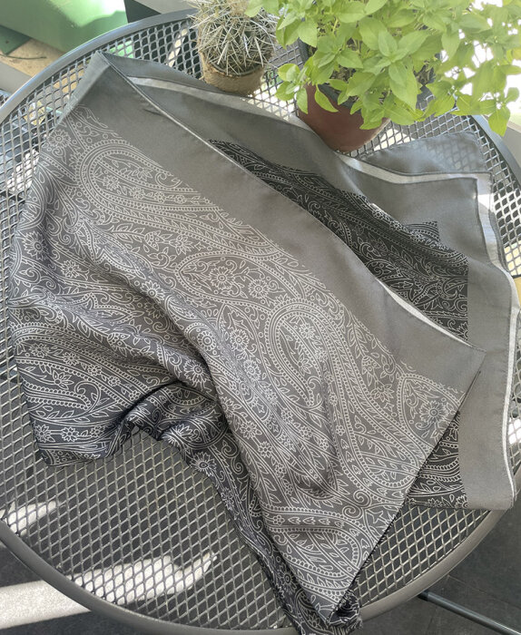 YaQa Retro Premium Şal FÜME - 1