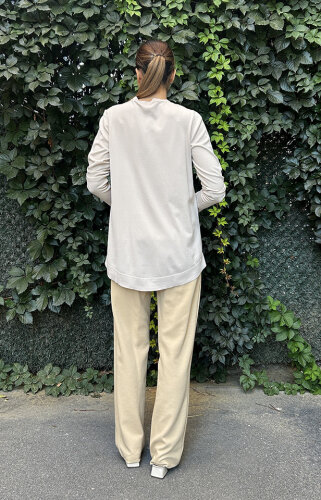 Yeşim Özcan Full Lycra Pantolon CAMEL - 3